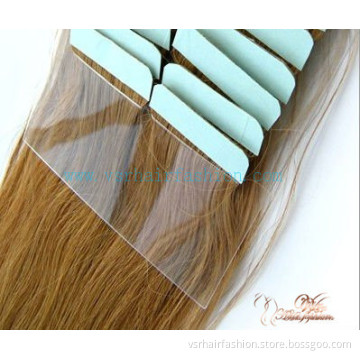 Remy Hair/European/Russan Hair Human Hair with Blue Tape/Tape Hair